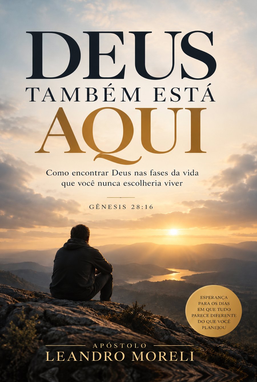 Capa de Deus Também Está Aqui